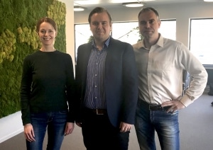 Malin Johansson, Thomas Sjöman and Christian Natt Och Dag at Novacura AB