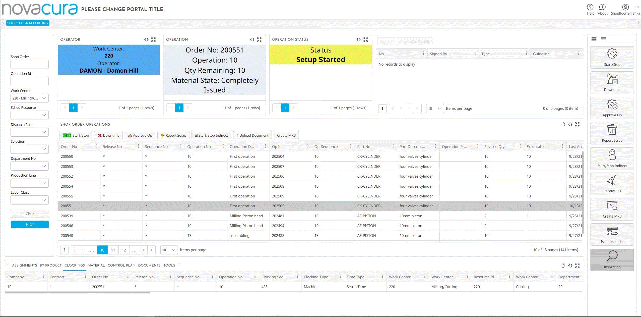 Shop Floor Data Collection Software: How to integrate equipment with  business systems – Novacura