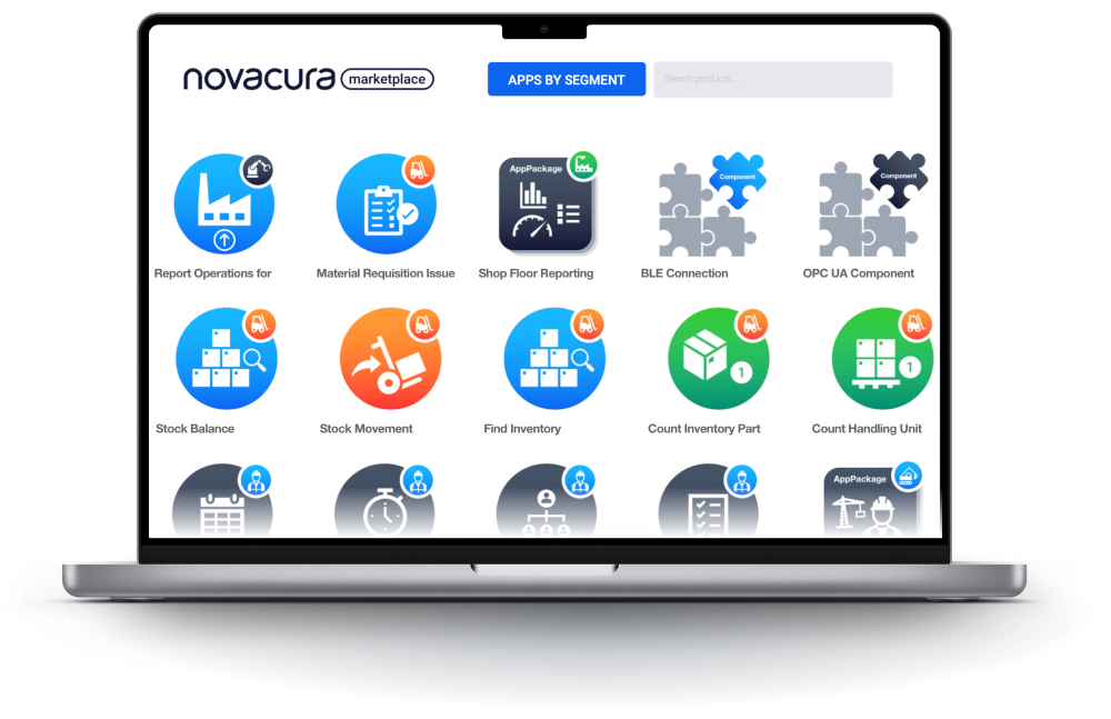 Modern manufacturing ERP solutions from Novacura, image by Novacura