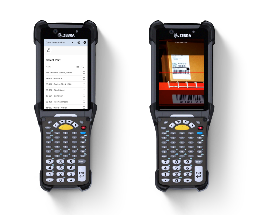 A useful mobile logistics solution for warehouse operations by Novacura Flow, image by Novacura