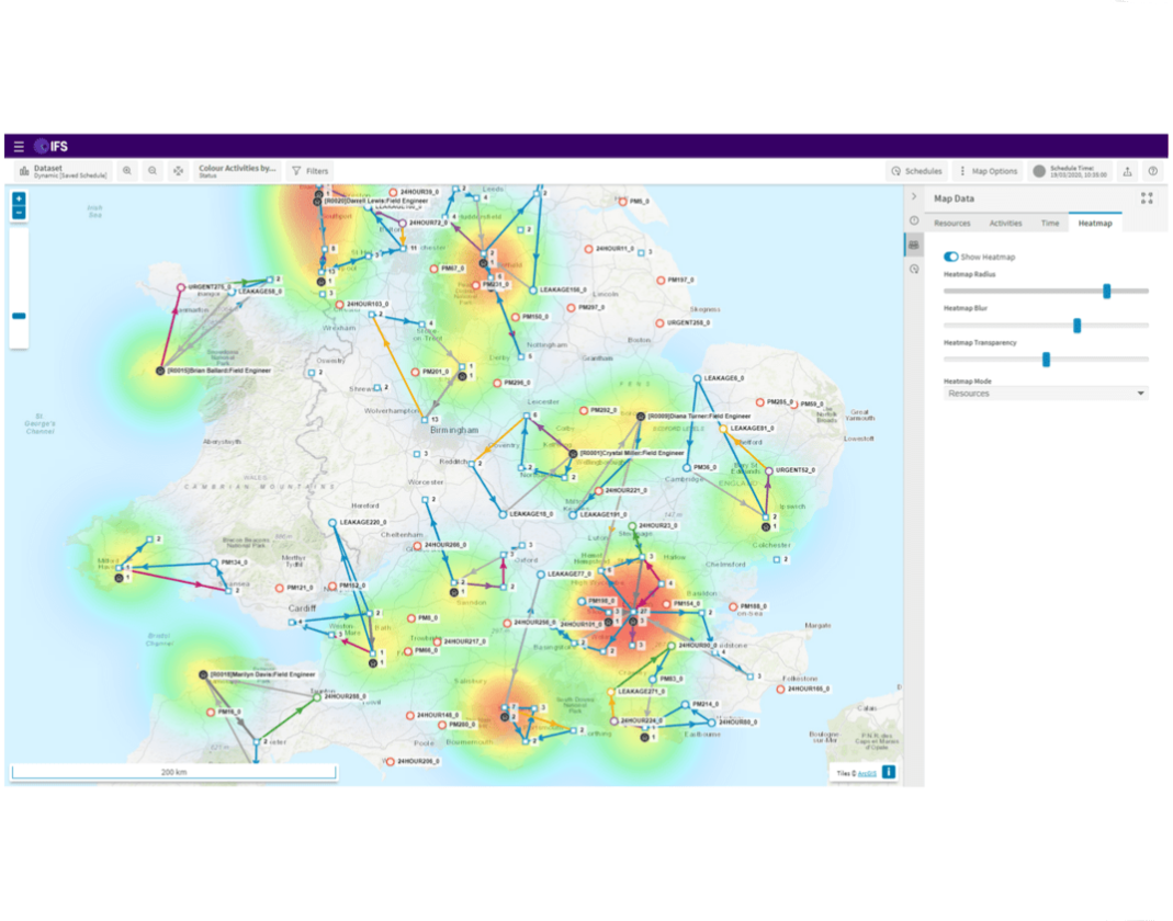 Innovative platform - IFS Cloud software, photo Novacura