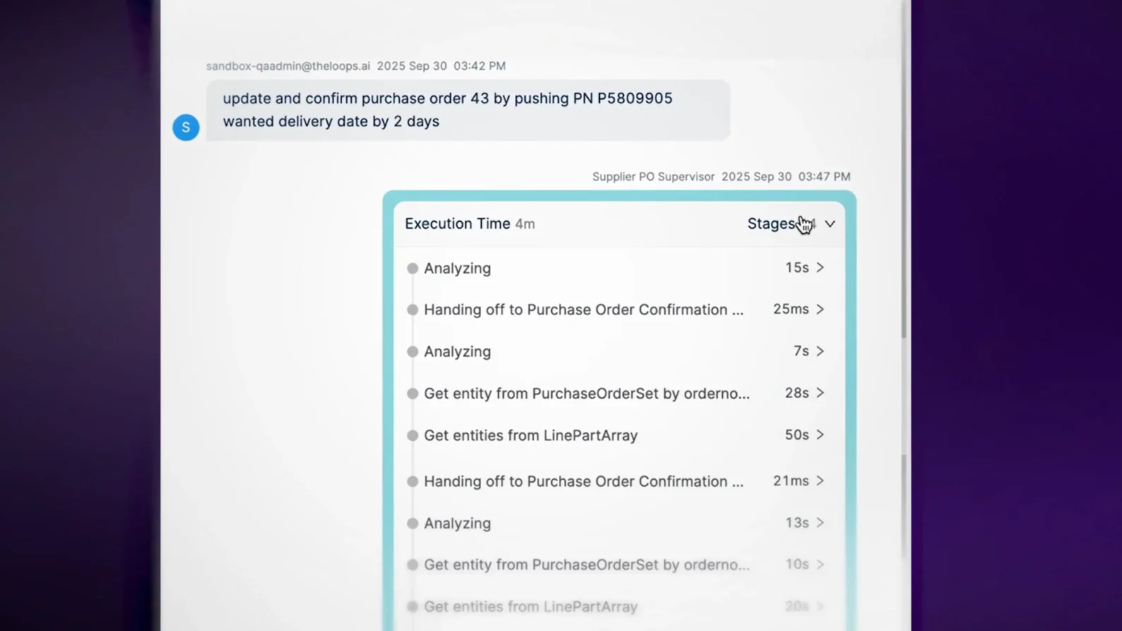 A comparison of RPA versus IFS Loops Digital Workers, highlighting the shift from rigid, rule-based systems to goal-oriented, autonomous agents that dynamically plan and execute tasks across multiple systems.