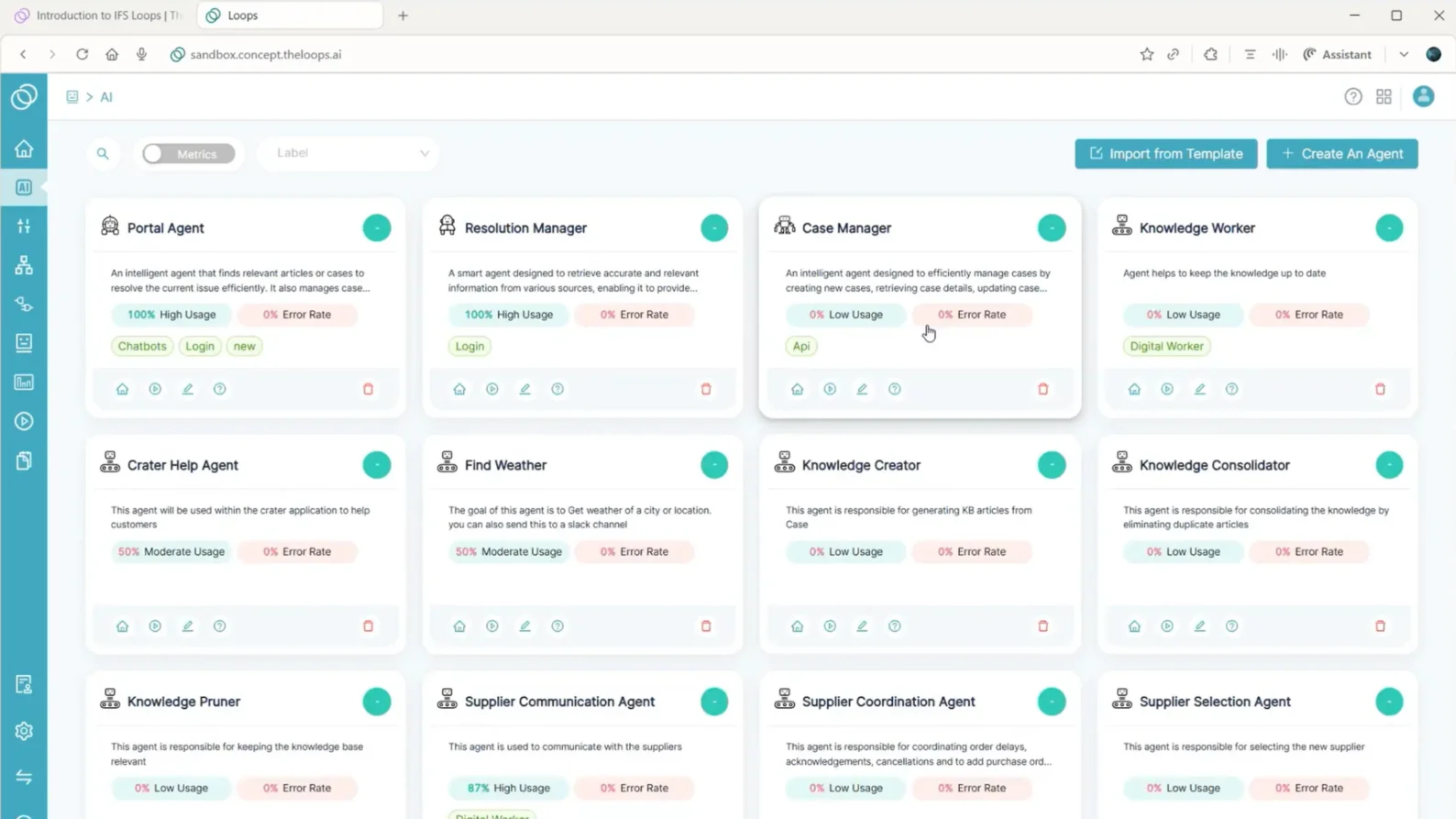 Graphic contrasting AI Co-pilots with Digital Coworkers. It explains that while Co-pilots assist humans, Digital Coworkers actively participate in workflows and execute tasks, shifting from software that tracks work to software that does work