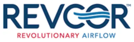 Revcor logo displayed on a customer case titled ‘Future-Proofing Airflow Manufacturing,’ describing how Revcor achieved scalability and IFS Cloud readiness using Flow Connect.